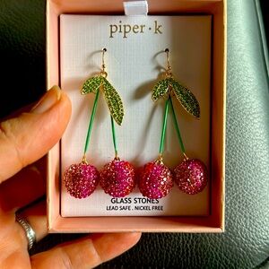 Cherry earrings